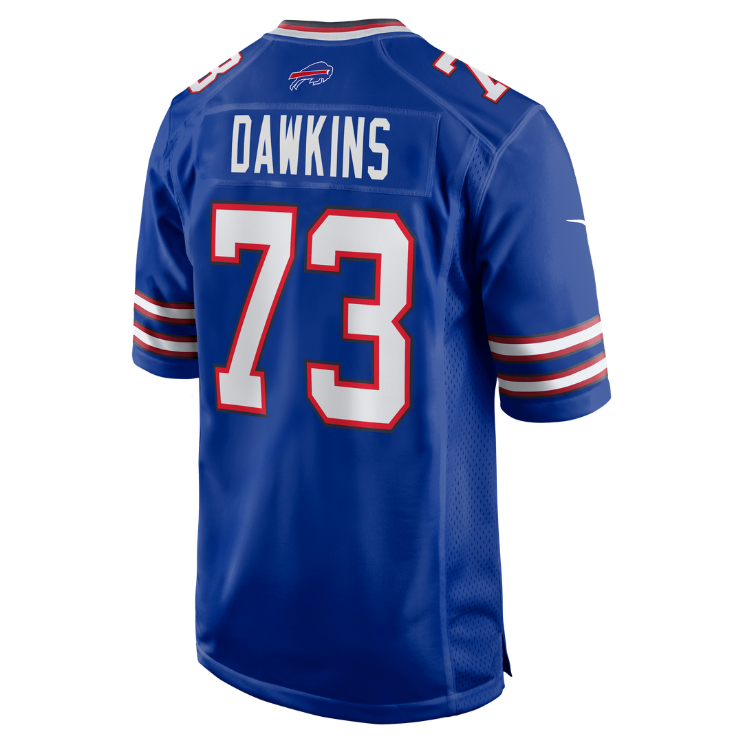 Buffalo Bills Dion Dawkins Nike Nickel City Game Jersey - Gray