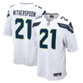 Seattle Seahawks Devon Witherspoon Nike Game Jersey - White