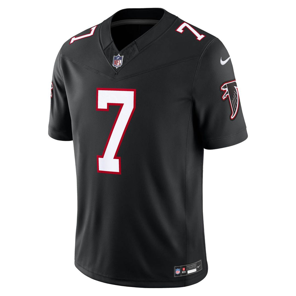 Atlanta Falcons Bijan Robinson Nike Alternate Throwback Vapor F.U.S.E. Stitched Limited Jersey - Black