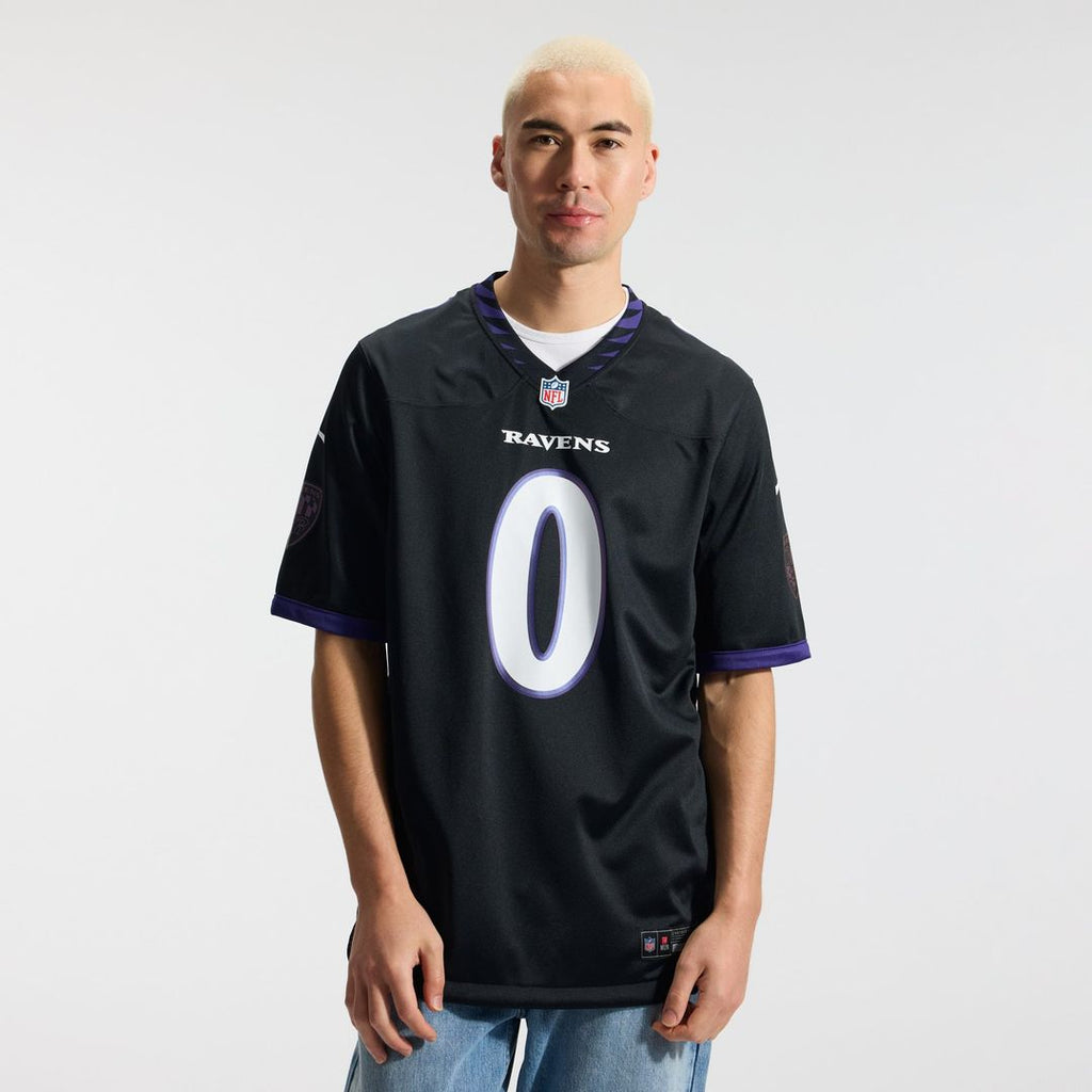 Baltimore Ravens Roquan Smith Nike Alternate Game Jersey - Purple