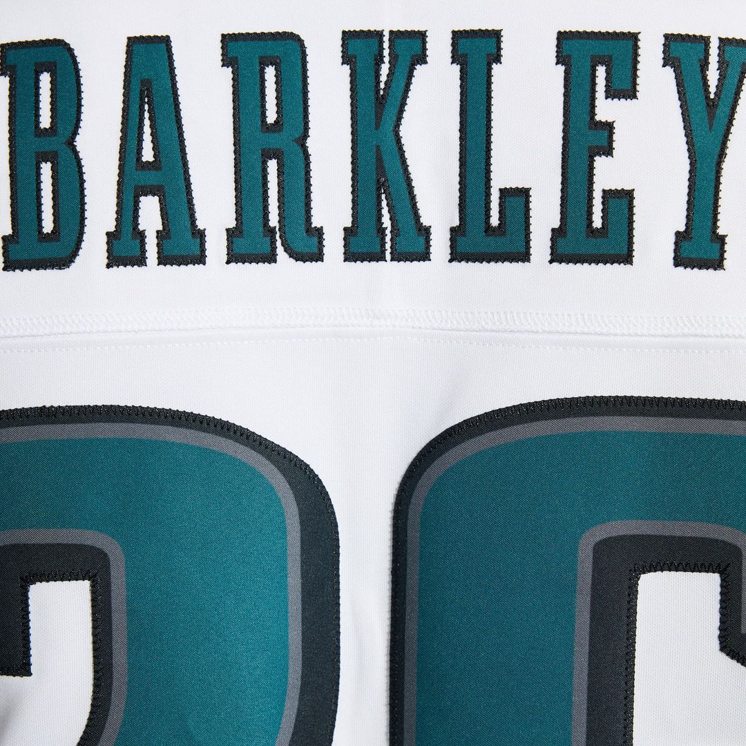 Philadelphia Eagles Saquon Barkley Nike Alternate Vapor F.U.S.E. Stitched Limited Jersey - Black