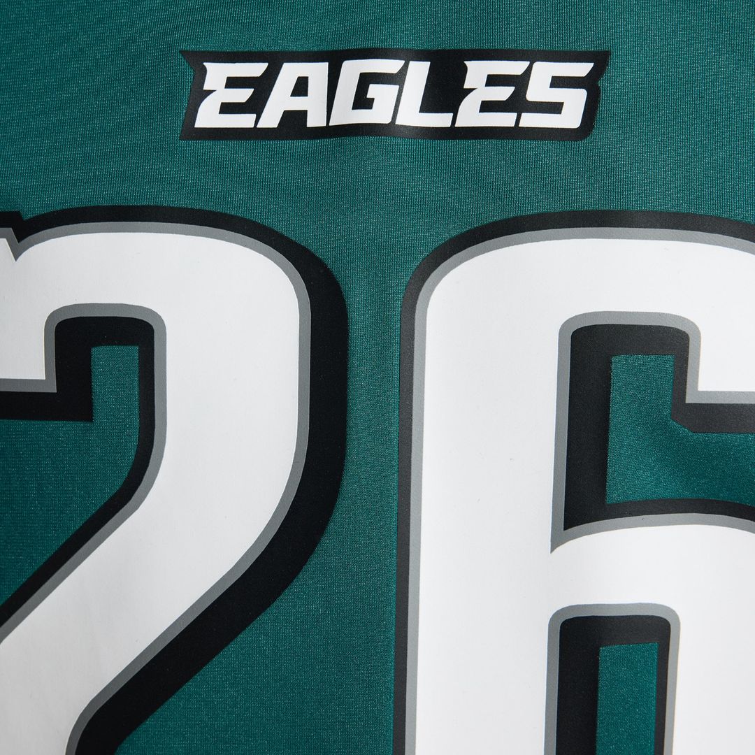 Philadelphia Eagles Saquon Barkley Nike Game Jersey - White