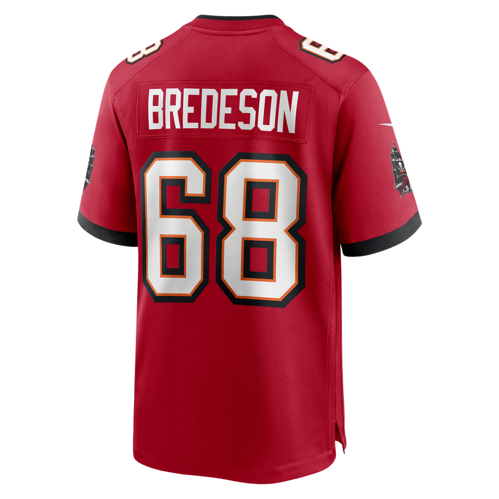 Tampa Bay Buccaneers Ben Bredeson Nike Game Jersey - Red
