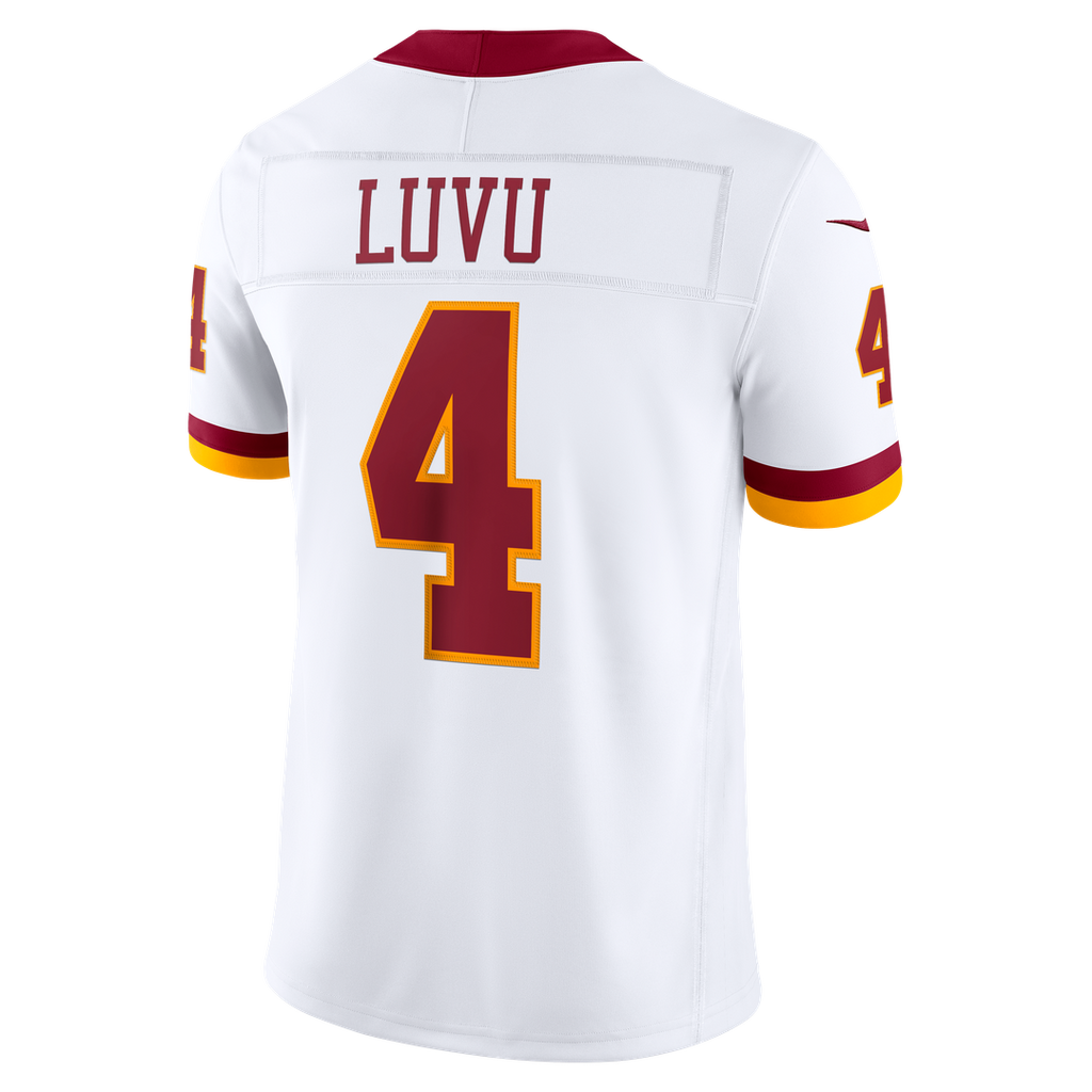 Washington Commanders Frankie Luvu Nike Vapor F.U.S.E. Stitched Limited Jersey - White