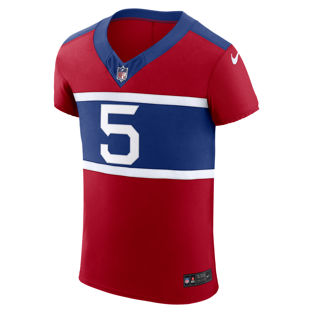 New York Giants Kayvon Thibodeaux Nike Alternate Vapor F.U.S.E. Elite Jersey - Red
