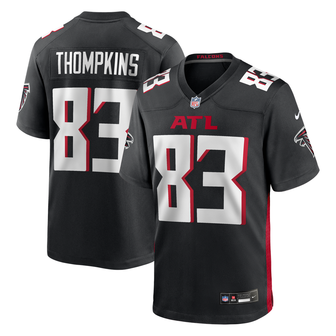 Atlanta Falcons Deven Thompkins Nike Team Game Jersey - Black