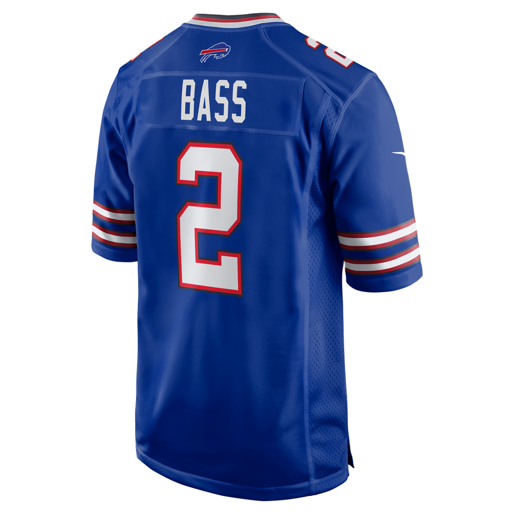 Buffalo Bills Tyler Bass Nike Game Player Jersey - Royal