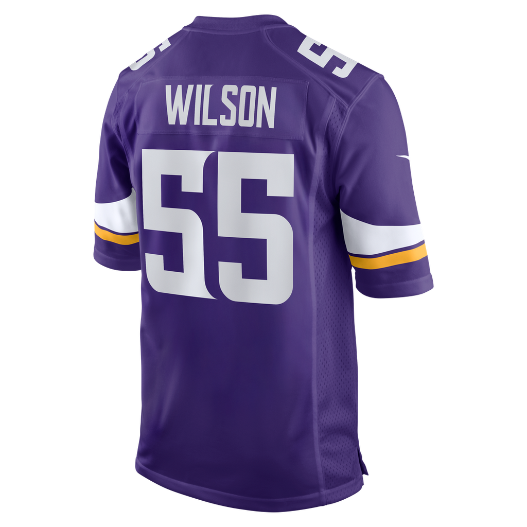 Minnesota Vikings Eric Wilson Nike Team Game Jersey - Purple