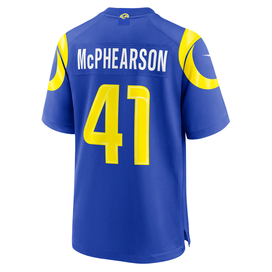 Los Angeles Rams Zech McPhearson Nike Team Game Jersey - Royal