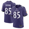 Baltimore Ravens Josh Cuevas Nike Team Game Jersey - Purple