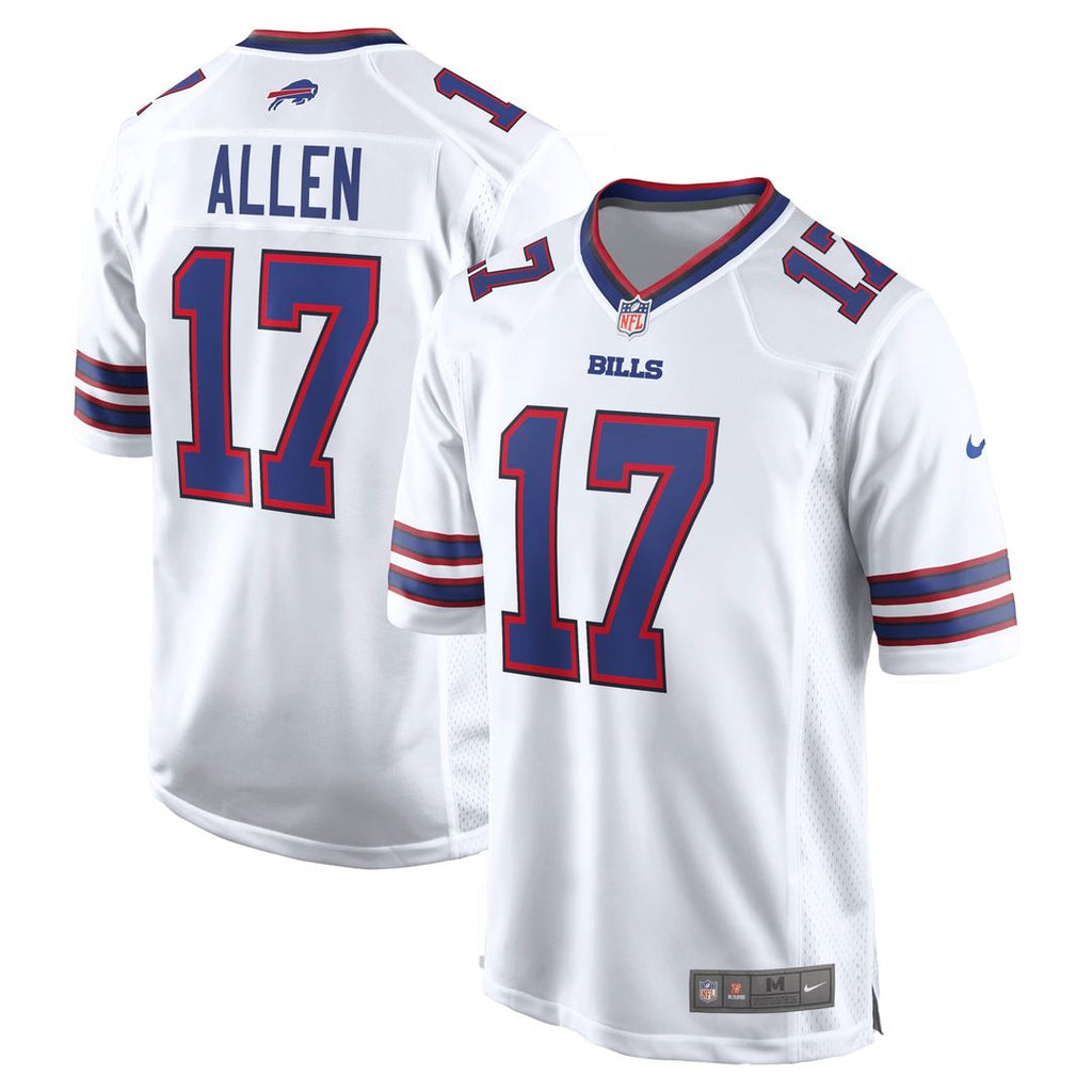 Buffalo Bills Josh Allen Nike Game Player Jersey - White