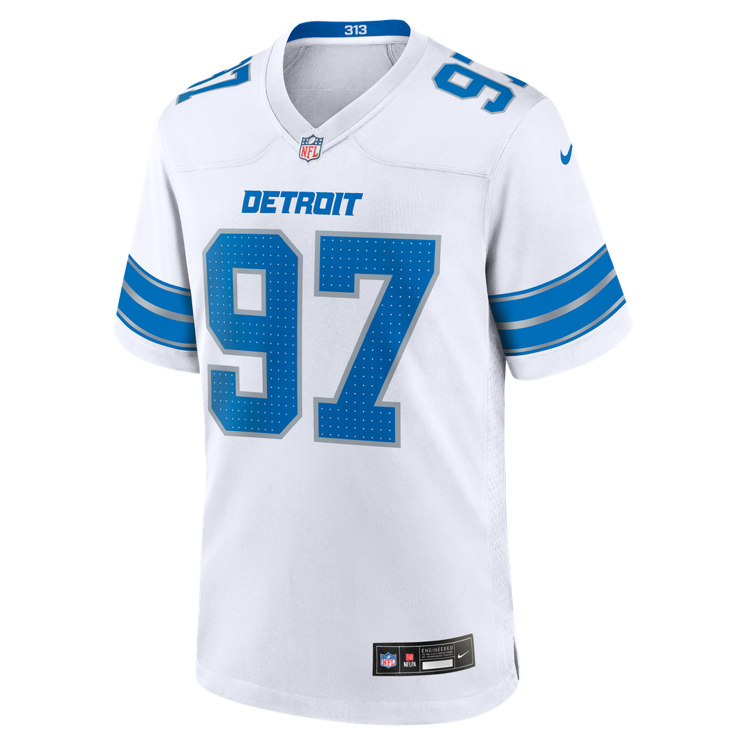 Detroit Lions Aidan Hutchinson Nike Game Jersey - White
