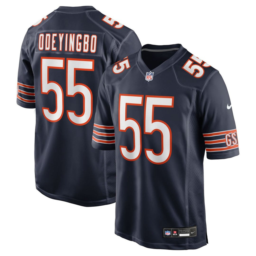 Chicago Bears Dayo Odeyingbo Nike Team Game Jersey - Navy