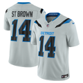 Detroit Lions Amon-Ra St. Brown Nike 2026 Rivalries Collection Stitched Limited Jersey - Silver