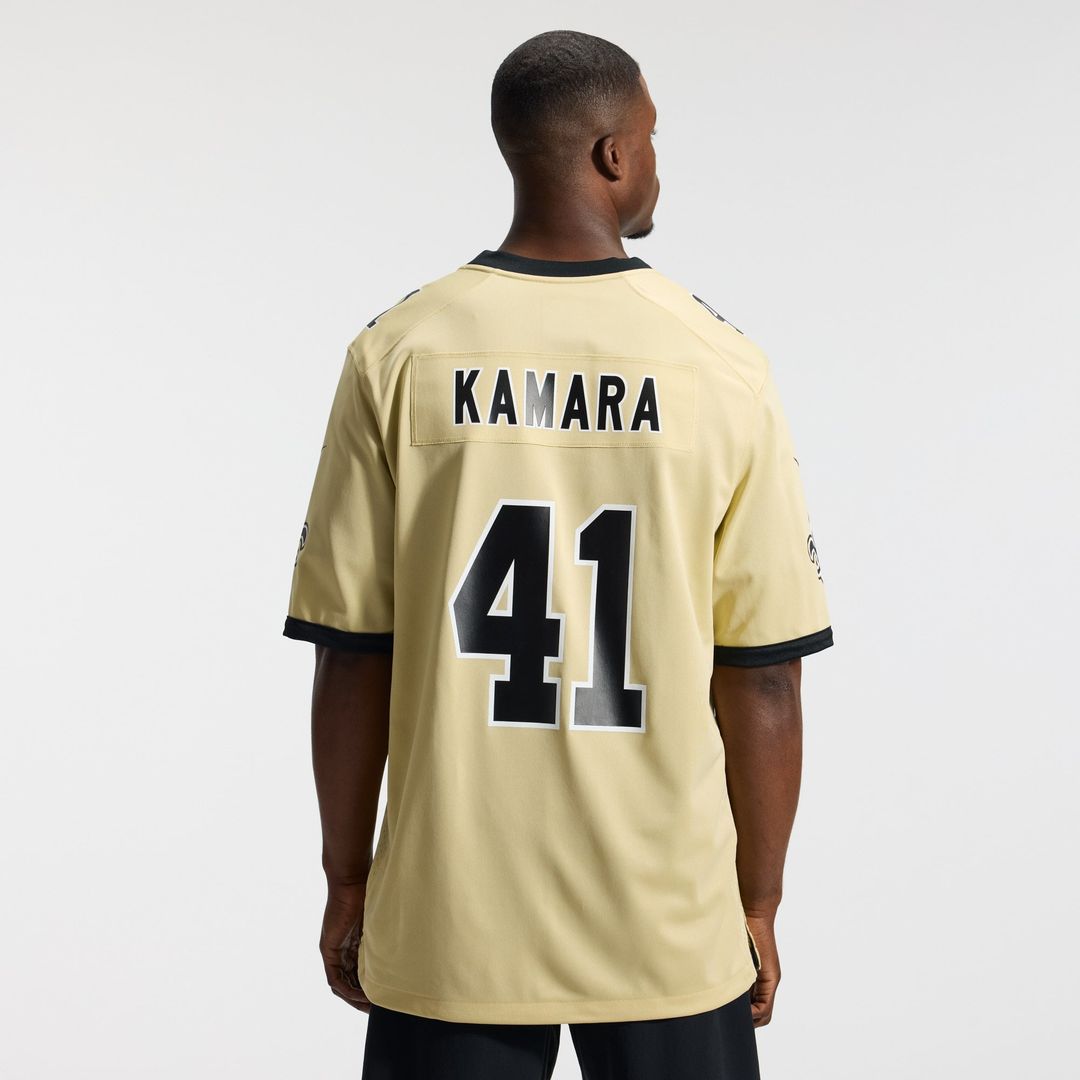 New Orleans Saints Alvin Kamara Nike Game Jersey - Black