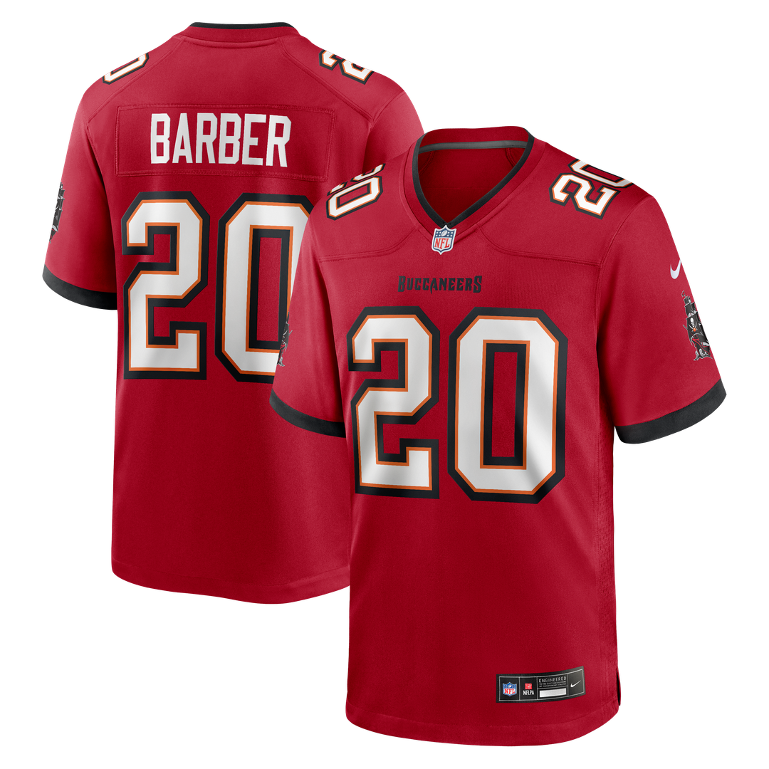 Tampa Bay Buccaneers Ronde Barber Nike Game Retired Player Jersey - Red