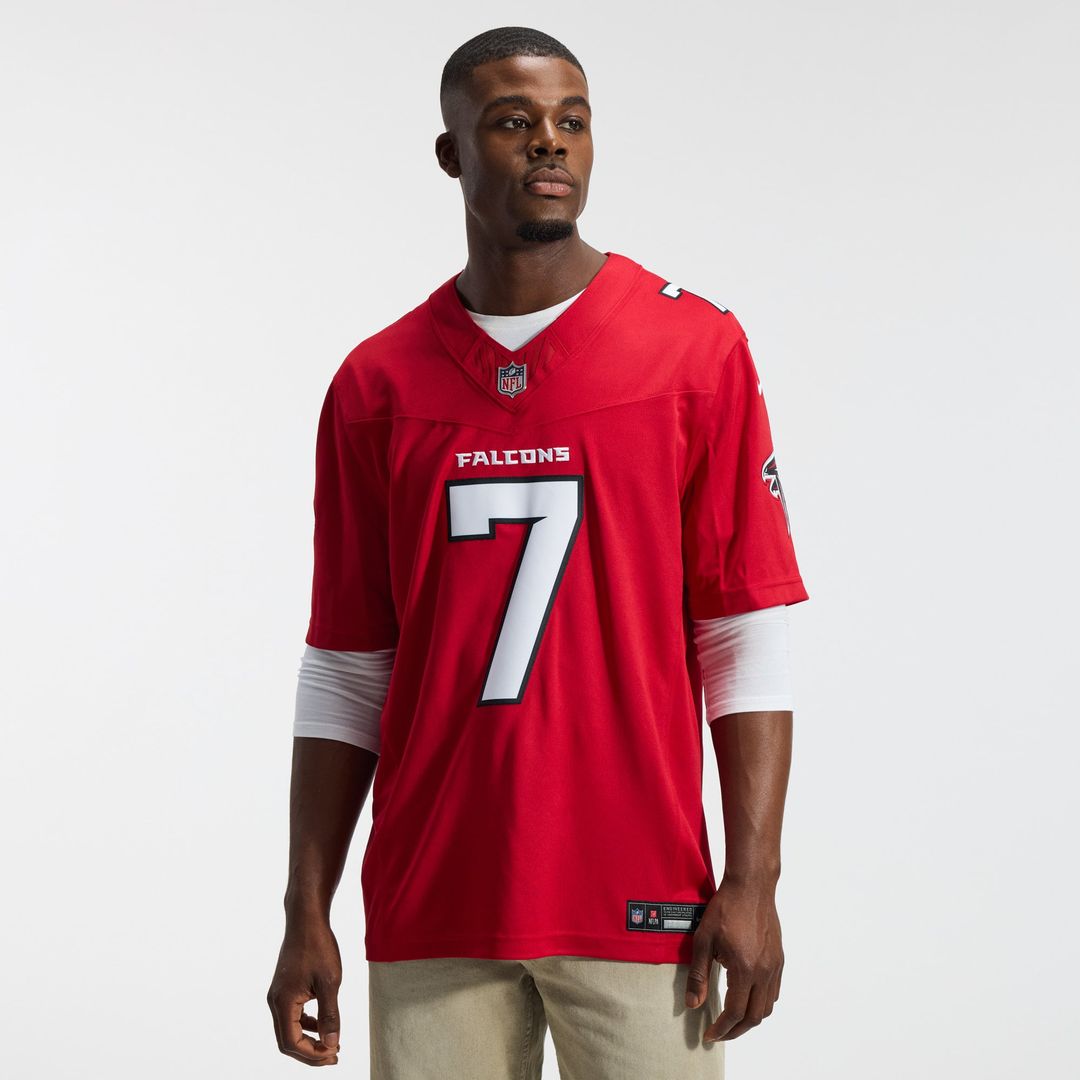 Atlanta Falcons Bijan Robinson Nike Alternate Throwback Vapor F.U.S.E. Stitched Limited Jersey - Black