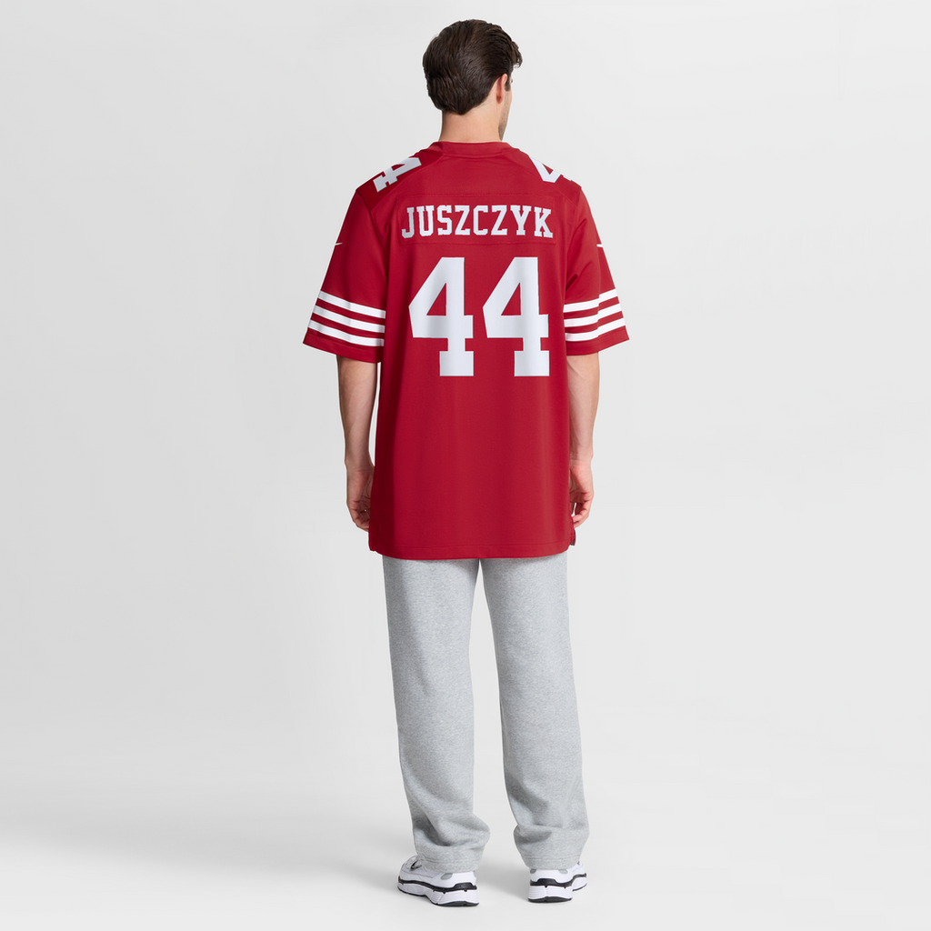 San Francisco 49ers Kyle Juszczyk Nike 80th Anniversary Game Jersey - Scarlet