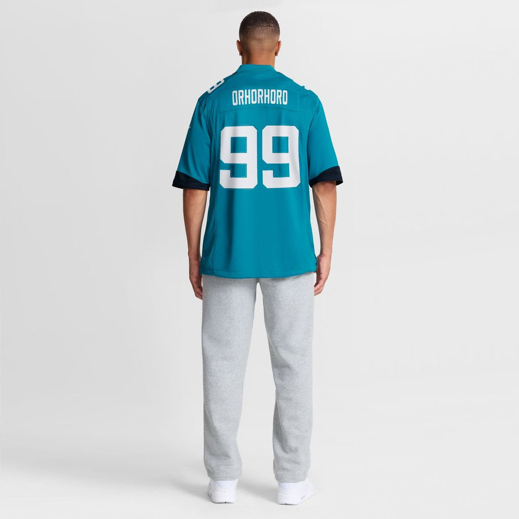 Jacksonville Jaguars Ruke Orhorhoro Nike Team Game Jersey - Teal