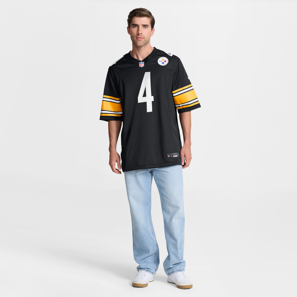Pittsburgh Steelers DK Metcalf Nike Game Player Jersey - Black