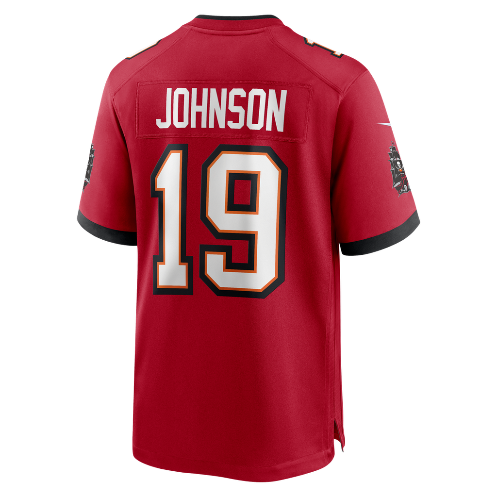 Tampa Bay Buccaneers Keyshawn Johnson Nike Game Retired Player Jersey - Red