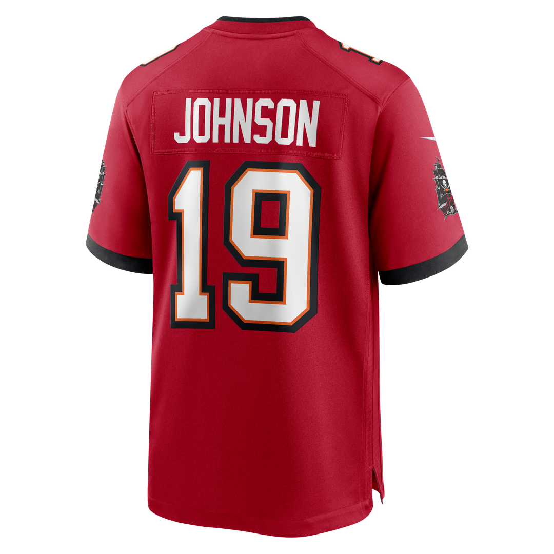 Tampa Bay Buccaneers Keyshawn Johnson Nike Game Retired Player Jersey - Red