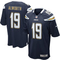 Los Angeles Chargers San Diego Chargers Lance Alworth Nike Gridiron Classics Retired Player Game Jersey - Navy