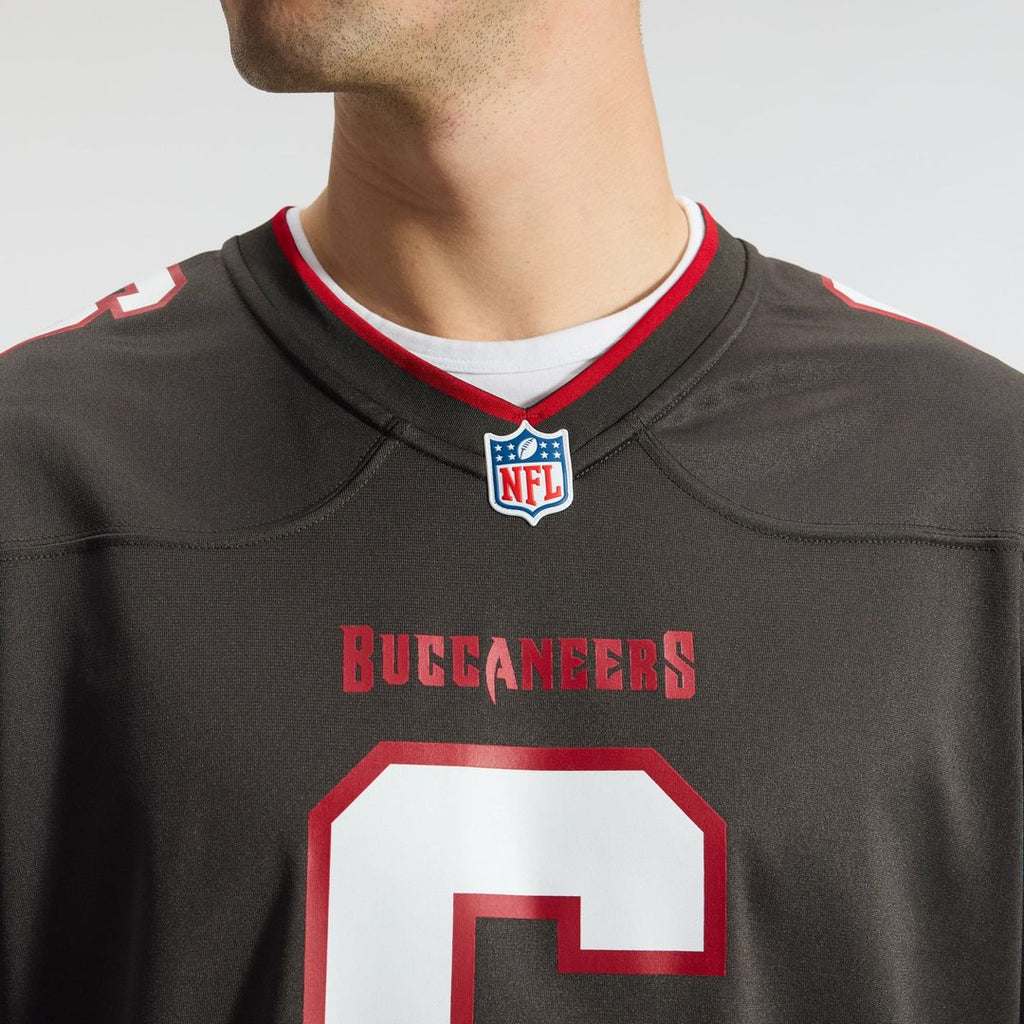 Tampa Bay Buccaneers Baker Mayfield Nike Alternate Game Player Jersey - Pewter