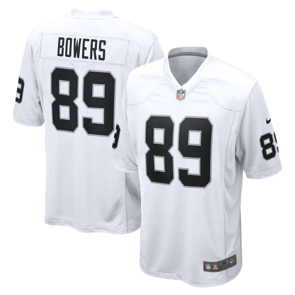 Las Vegas Raiders Brock Bowers Nike Game Jersey - White