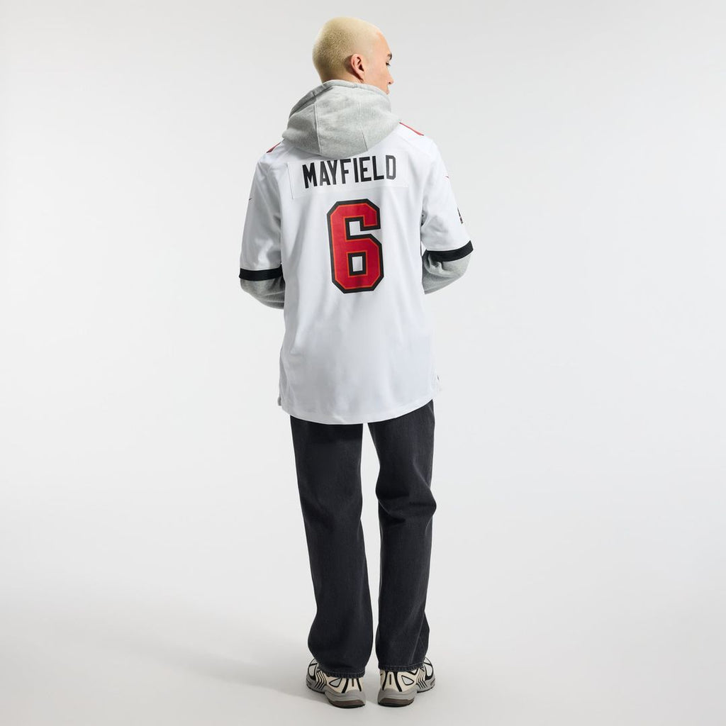Tampa Bay Buccaneers Baker Mayfield Nike Alternate Game Player Jersey - Pewter
