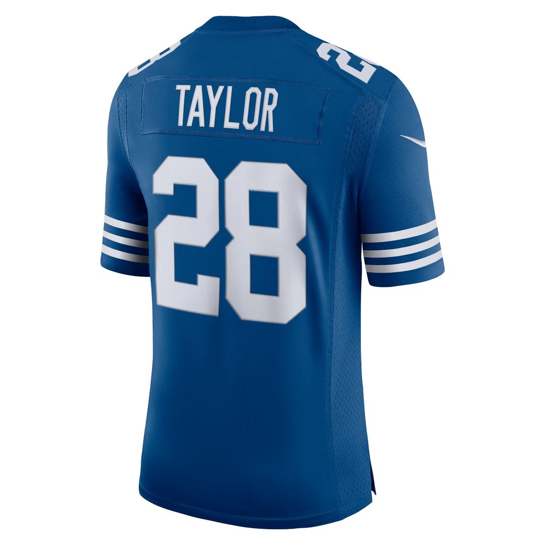 Indianapolis Colts Jonathan Taylor Nike Alternate Vapor Limited Jersey - Royal