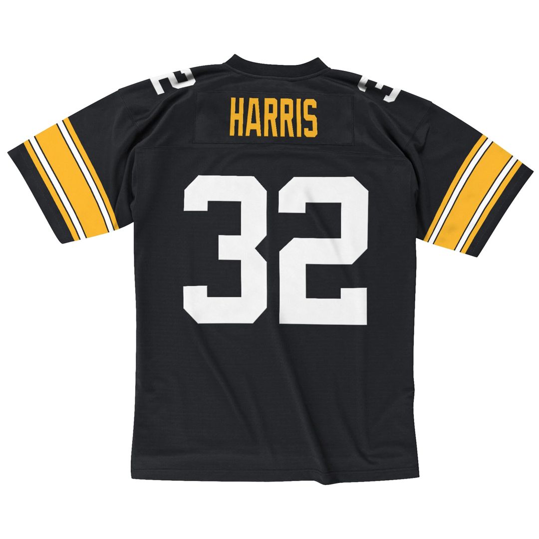 Pittsburgh Steelers Franco Harris Mitchell & Ness Legacy Replica Jersey - Black