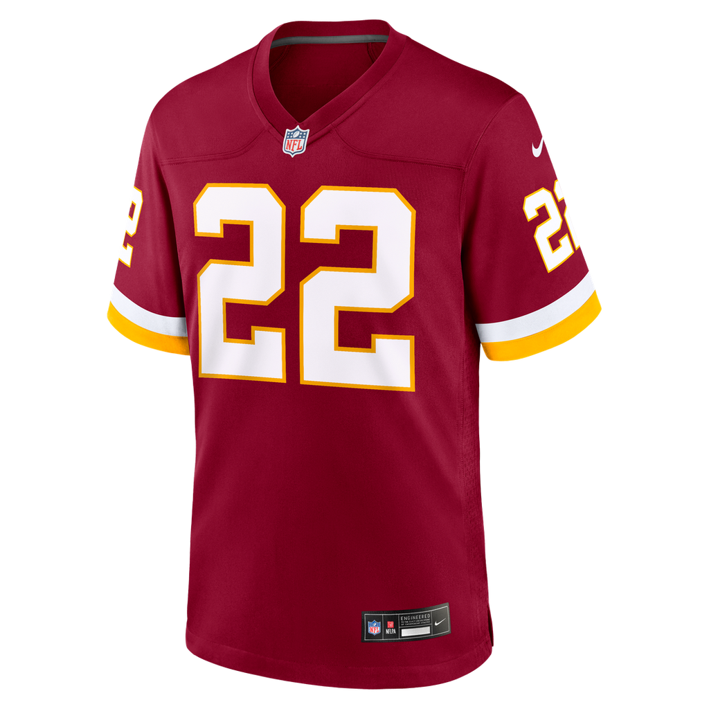 Washington Commanders Jacory Croskey-Merritt Nike Hail Raiser Alternate Game Jersey - Black