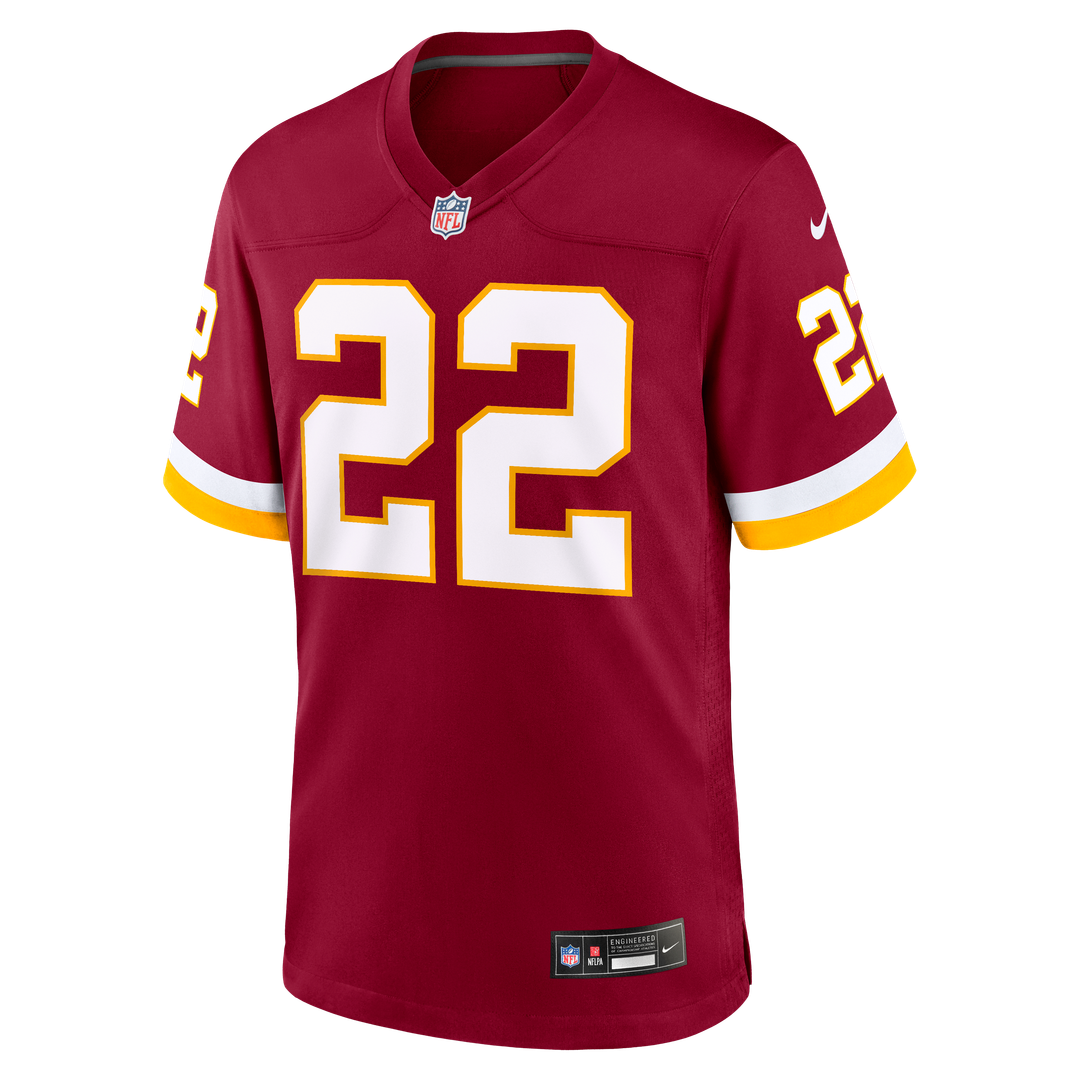 Washington Commanders Jacory Croskey-Merritt Nike Hail Raiser Alternate Game Jersey - Black