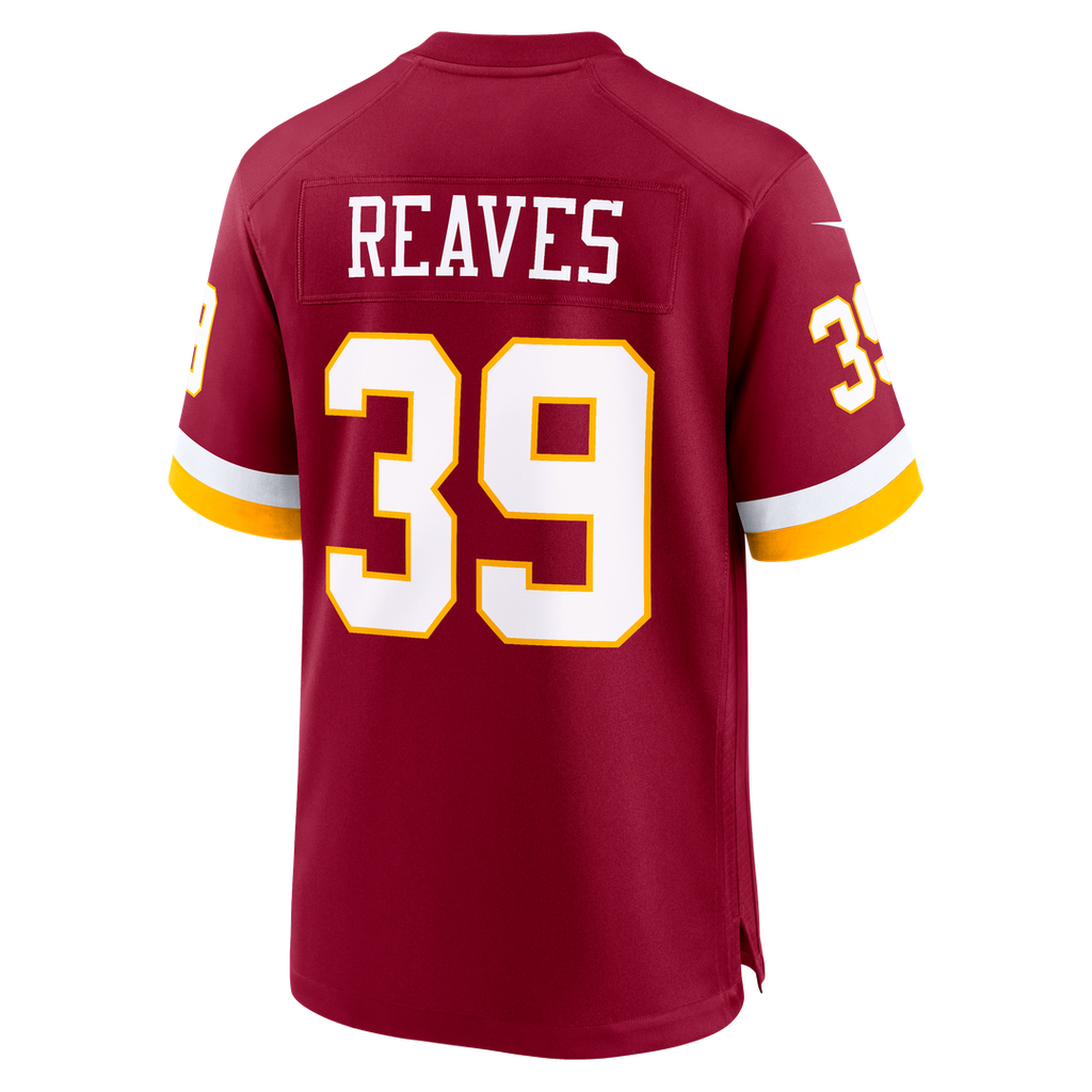Washington Commanders Jeremy Reaves Nike Game Super Bowl Era Jersey - White