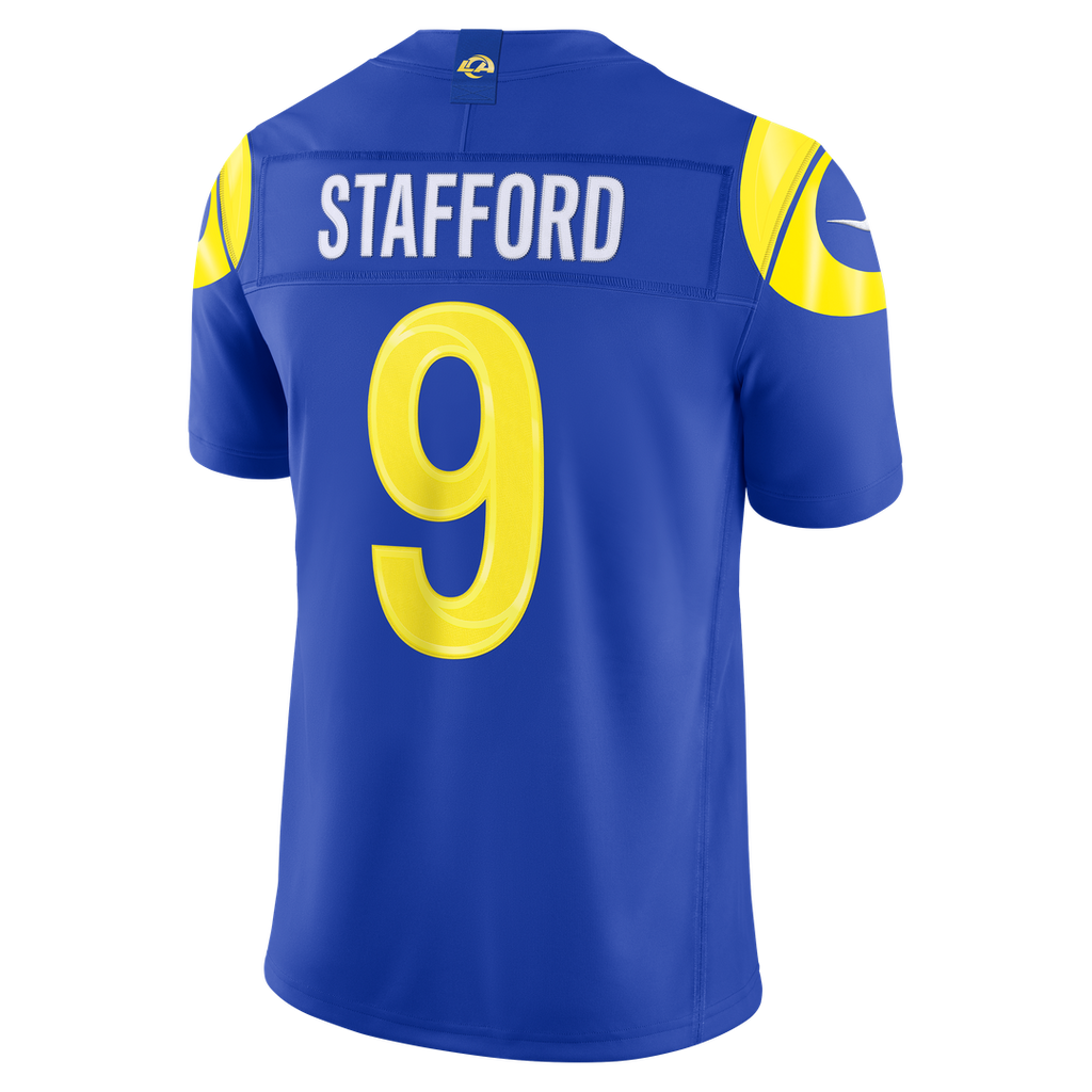 Los Angeles Rams Matthew Stafford Nike Vapor F.U.S.E. Stitched Limited Jersey - White