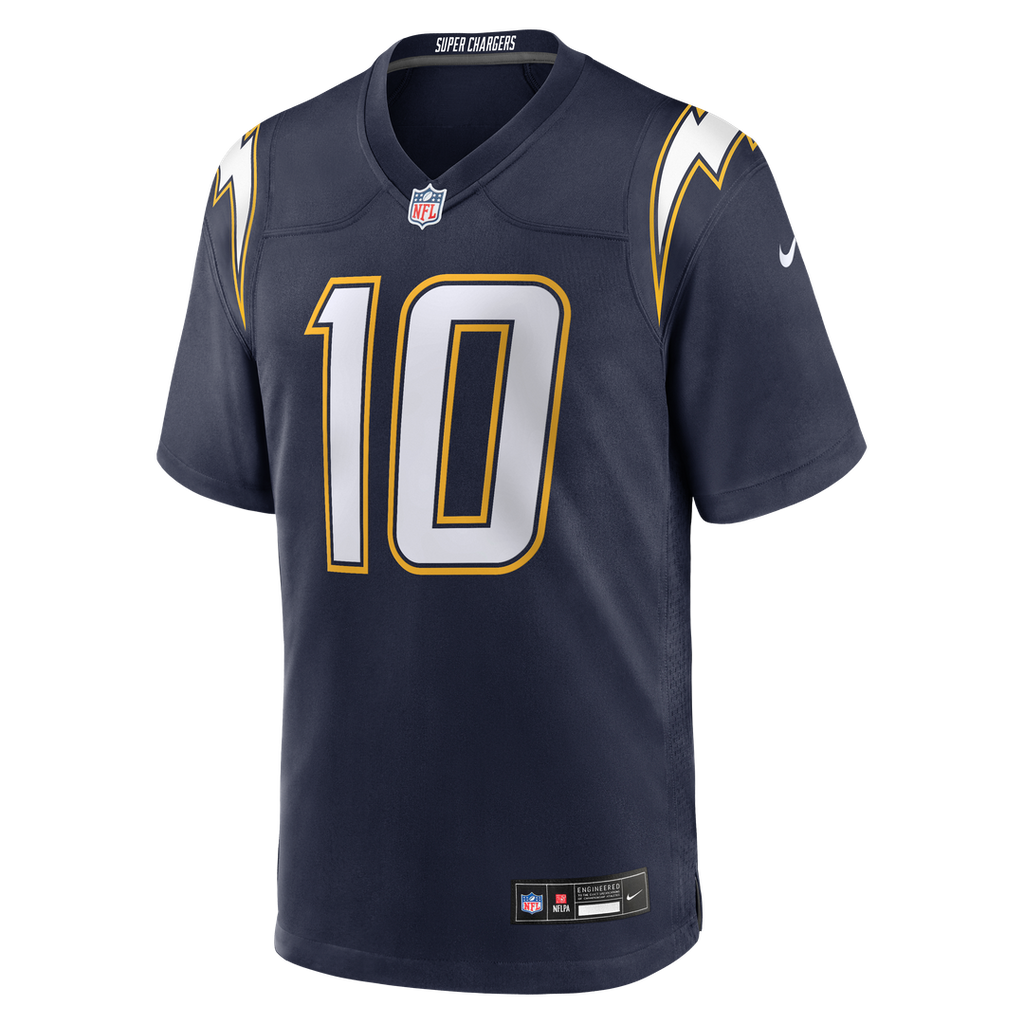 Los Angeles Chargers Justin Herbert Nike Player Game Jersey - Powder Blue