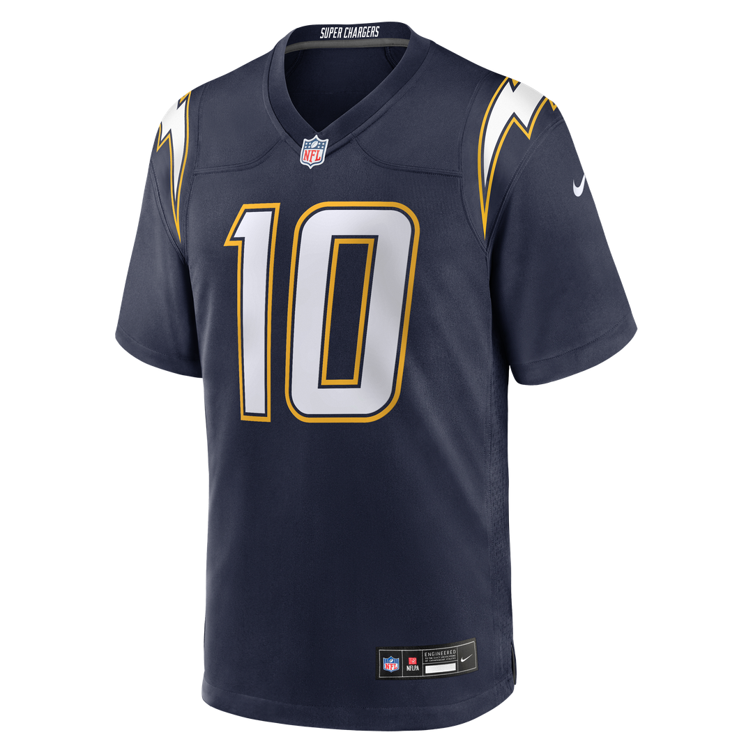 Los Angeles Chargers Justin Herbert Nike Player Game Jersey - Powder Blue