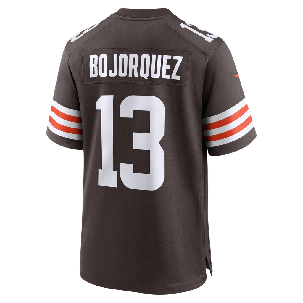 Cleveland Browns Corey Bojorquez Nike Game Jersey - Brown