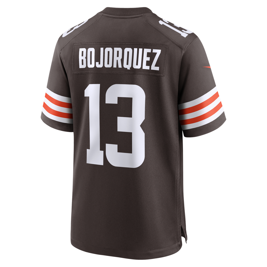 Cleveland Browns Corey Bojorquez Nike Game Jersey - Brown