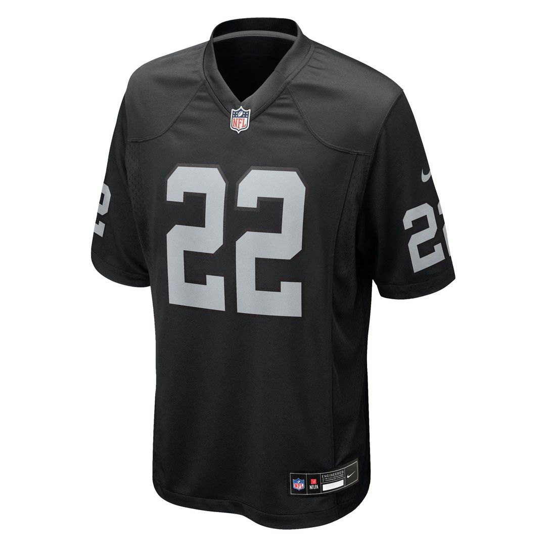 Las Vegas Raiders Eric Stokes Nike Team Game Jersey - Black