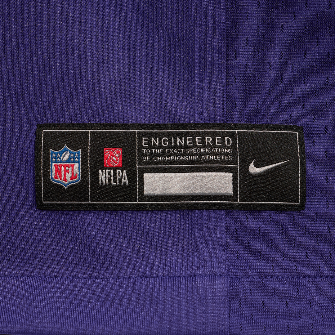 Baltimore Ravens Jay Higgins IV Nike Team Game Jersey - Purple
