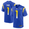 Los Angeles Rams Number 1 Dad Nike Game Jersey - Royal