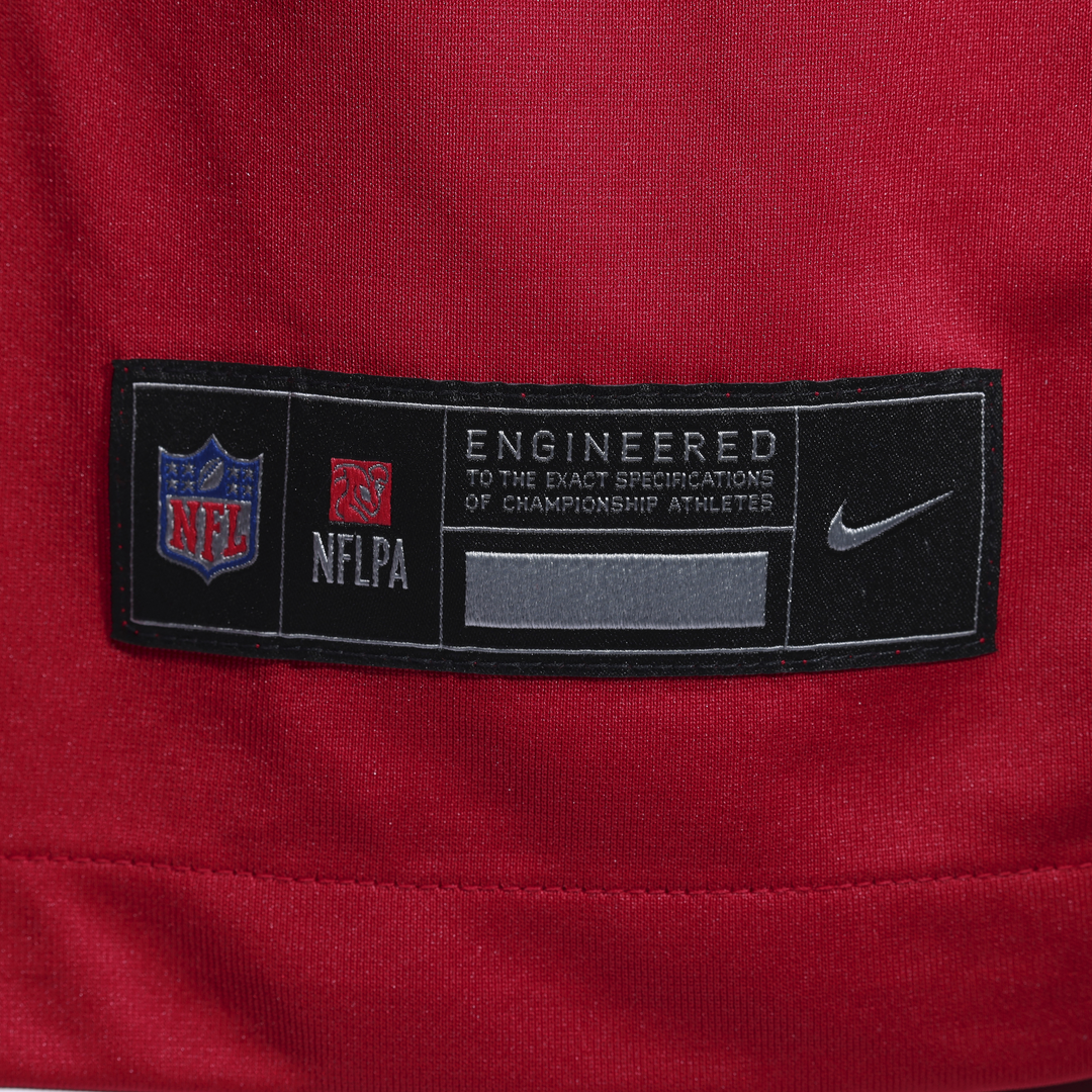 San Francisco 49ers Ricky Pearsall Nike Team Game Jersey - Scarlet