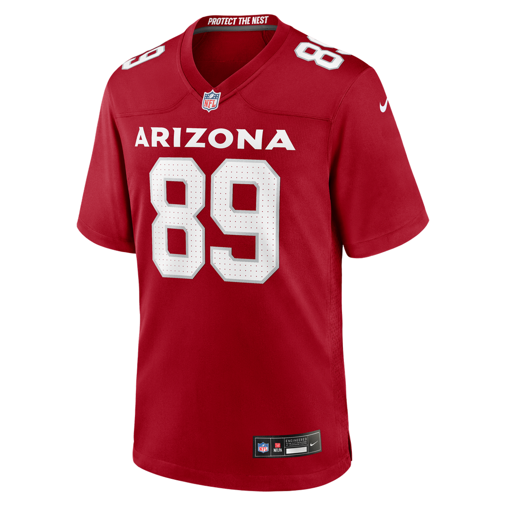 Arizona Cardinals Xavier Weaver Nike Team Game Jersey - Cardinal
