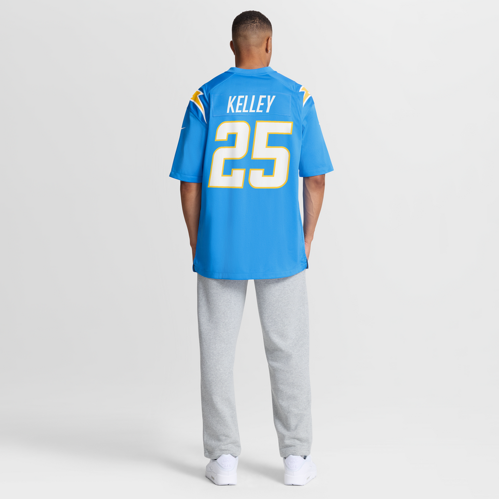 Los Angeles Chargers Joshua Kelley Nike Game Jersey - Powder Blue