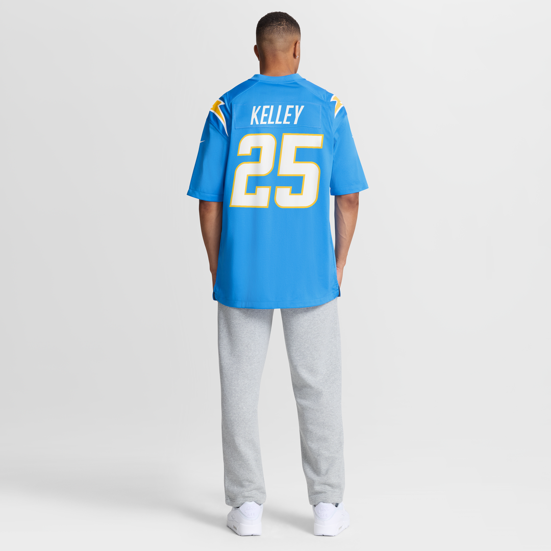Los Angeles Chargers Joshua Kelley Nike Game Jersey - Powder Blue