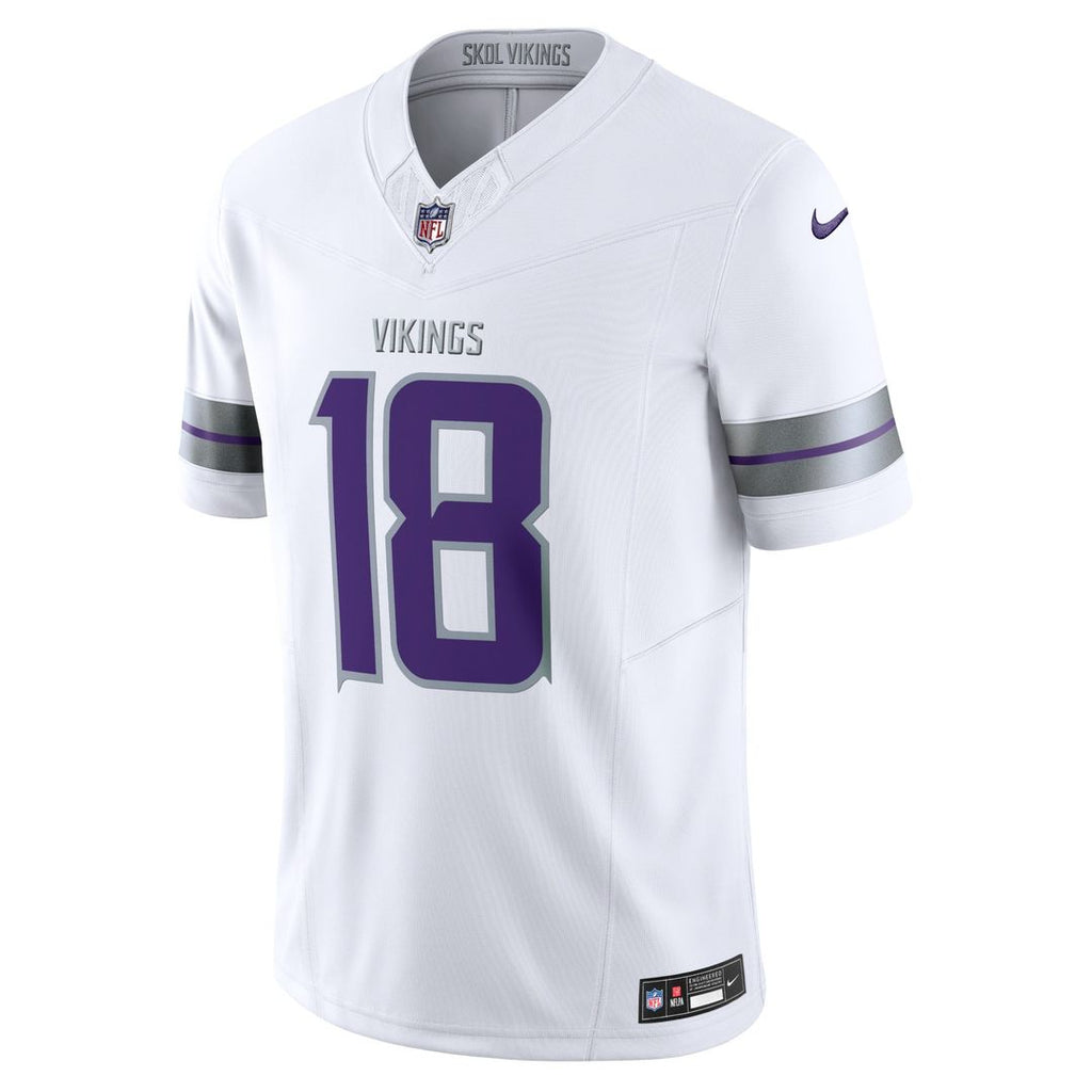 Minnesota Vikings Justin Jefferson Nike Alternate Vapor F.U.S.E. Limited Jersey - White