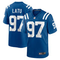 Indianapolis Colts Laiatu Latu Nike Player Game Jersey - Royal