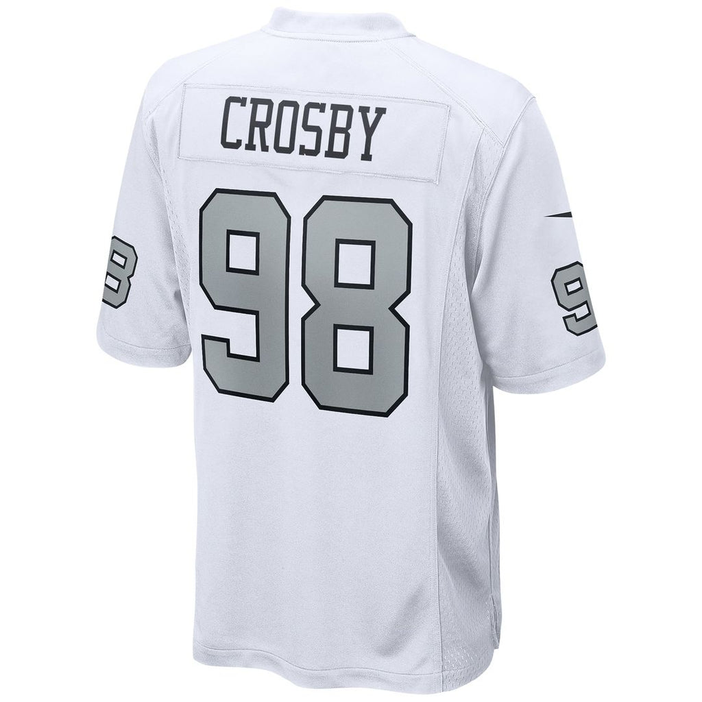 Las Vegas Raiders Maxx Crosby Nike Alternate Game Jersey - White